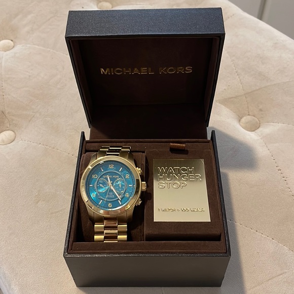 Michael Kors Watch Hunger Stop Watch - Picture 1 of 7